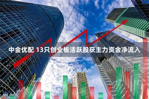 中金优配 13只创业板活跃股获主力资金净流入