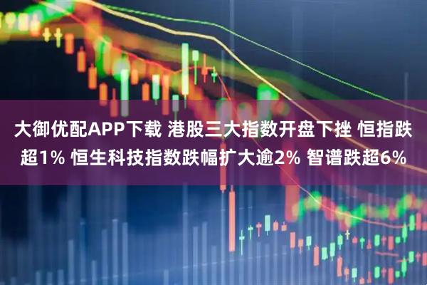 大御优配APP下载 港股三大指数开盘下挫 恒指跌超1% 恒生科技指数跌幅扩大逾2% 智谱跌超6%